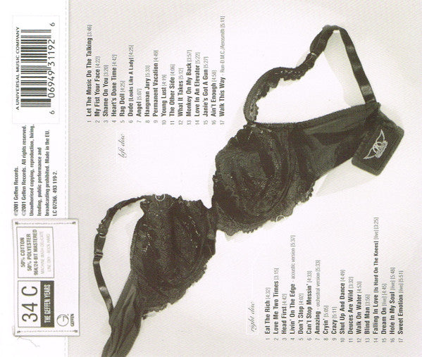 AEROSMITH YOUNG LUST THE AEROSMITH ANTHOLOGY 2 CD USATO M/M