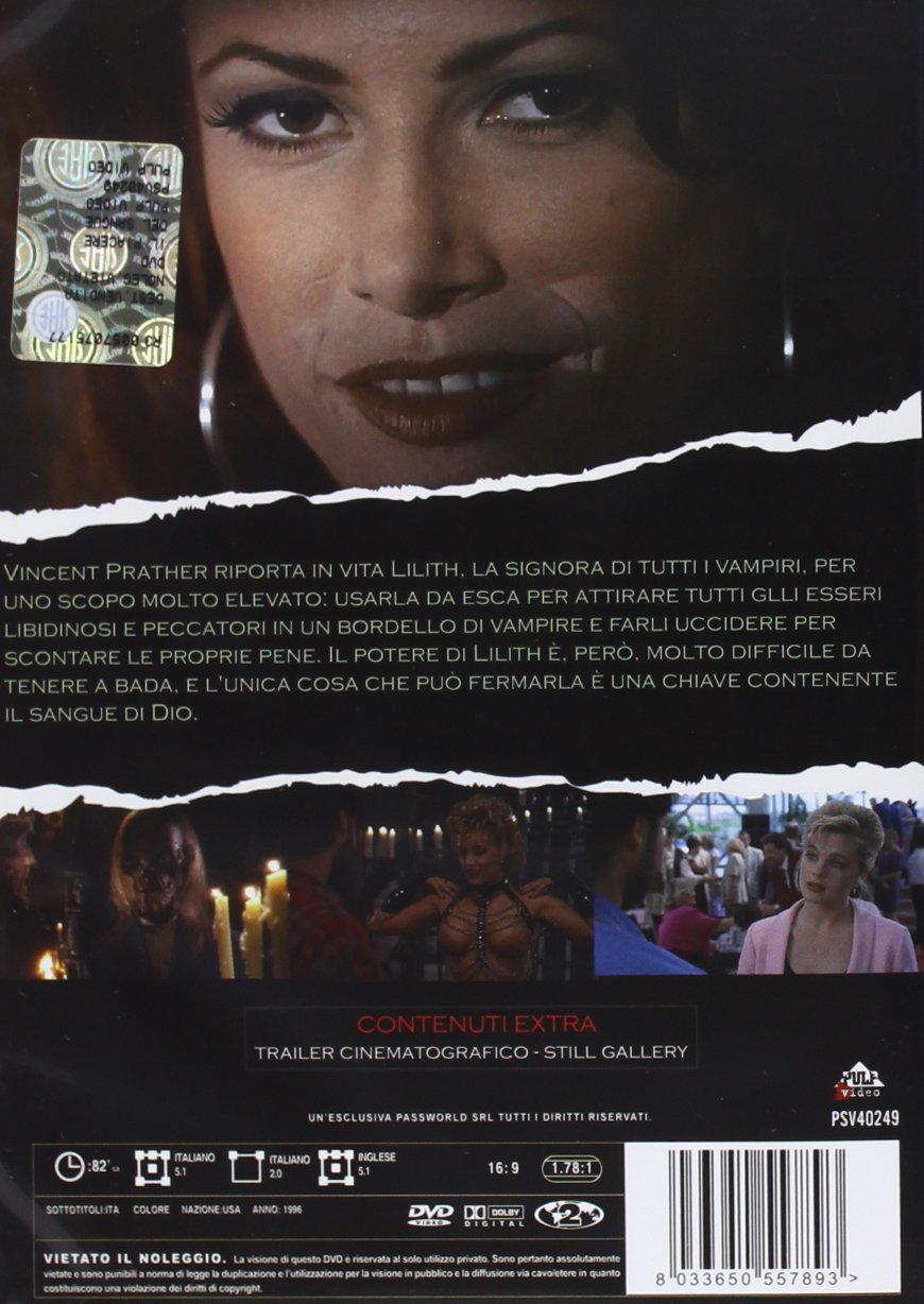 TALES OF CRYPT BORDELLO OF BLOOD IL PIACERE DEL SANGUE DVD USATO M/M