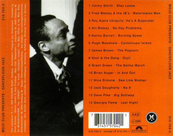 CD USATO MOJO CLUB PRESENTS DANCEFLOOR JAZZ