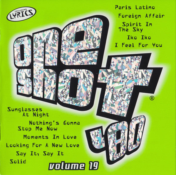 ONE SHTO 80 VOL. 19 ARTISTI VARI CD USATO VG/M