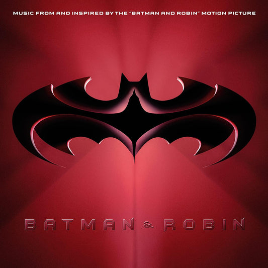 BATMAN & ROBIN MUSIC FROM AND INSPIRED BY THE MOTION PICTURE 2LP ONE RED AND ONE BLUE NUOVO SIGILLATO