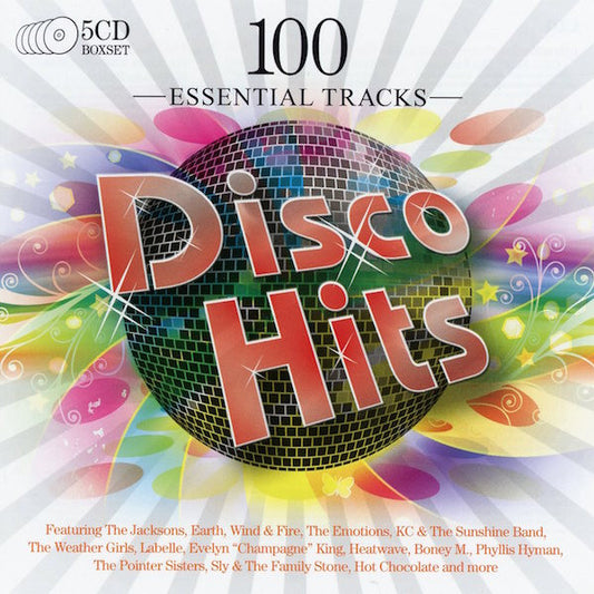 100 ESSENTIAL TRACKS DISCO HITS VARIOUS 5 CD USATO M/M