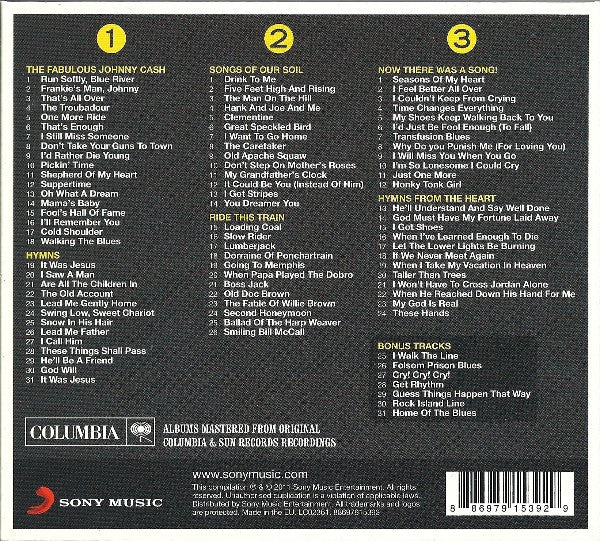 JOHNNY CASH THE REAL THE ULTIMATE JOHNNY CASH COLLECTION 3 CD USATO M/M